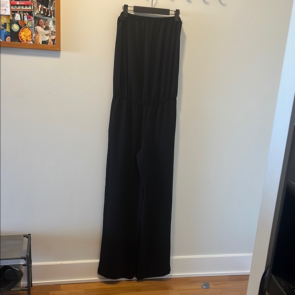 Ramy Brook Black Jumpsuit with Flowing Silhouette